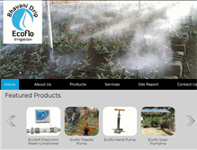 Tablet Screenshot of ecofloindia.com